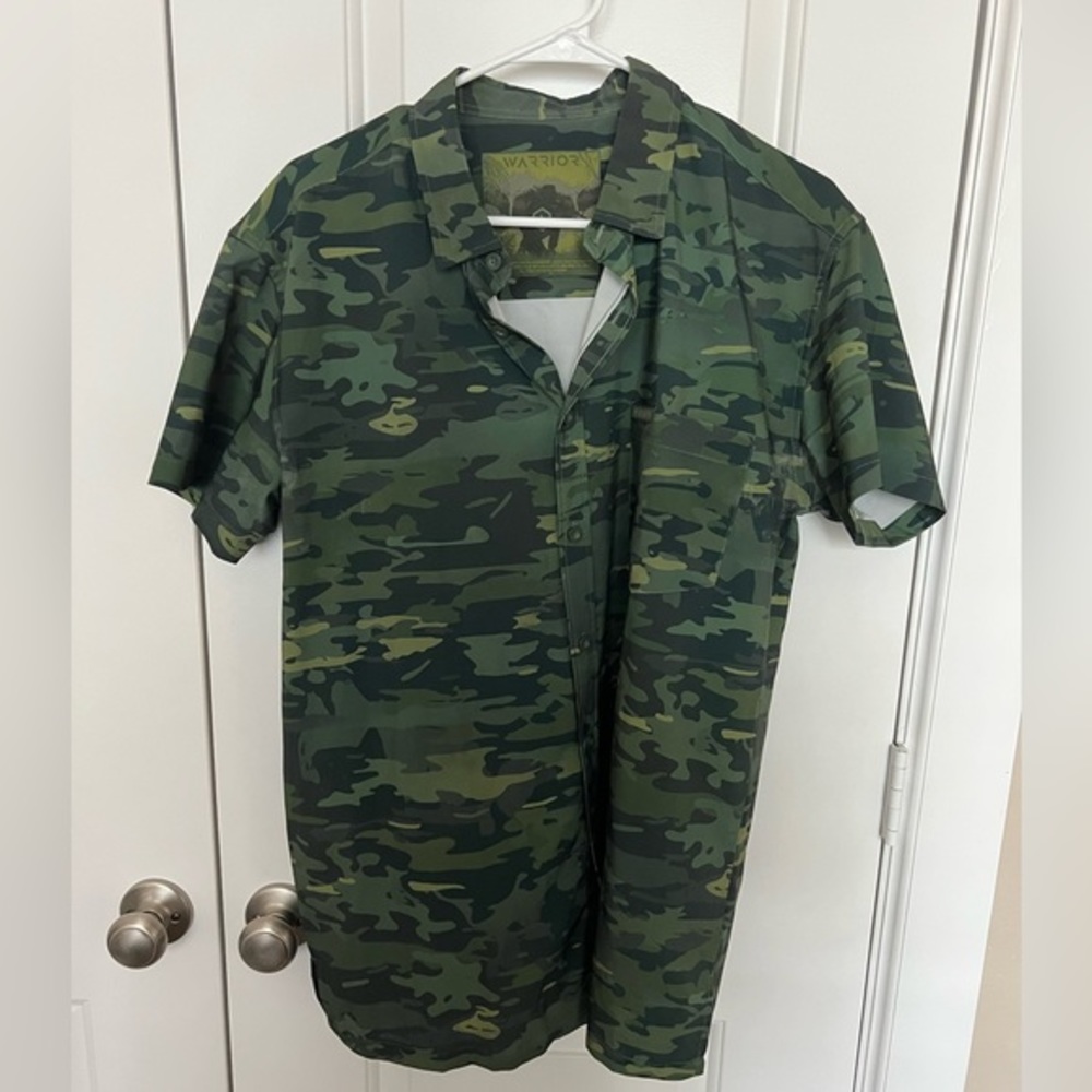Men’s camo shirt | Large | Warrior Official